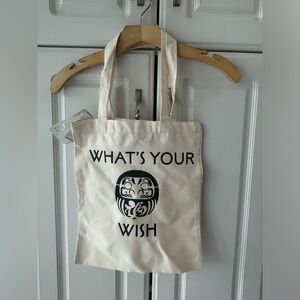 🌟 Brand New Daruma Doll Tote Bag - DIY Eye Coloring! 🌟